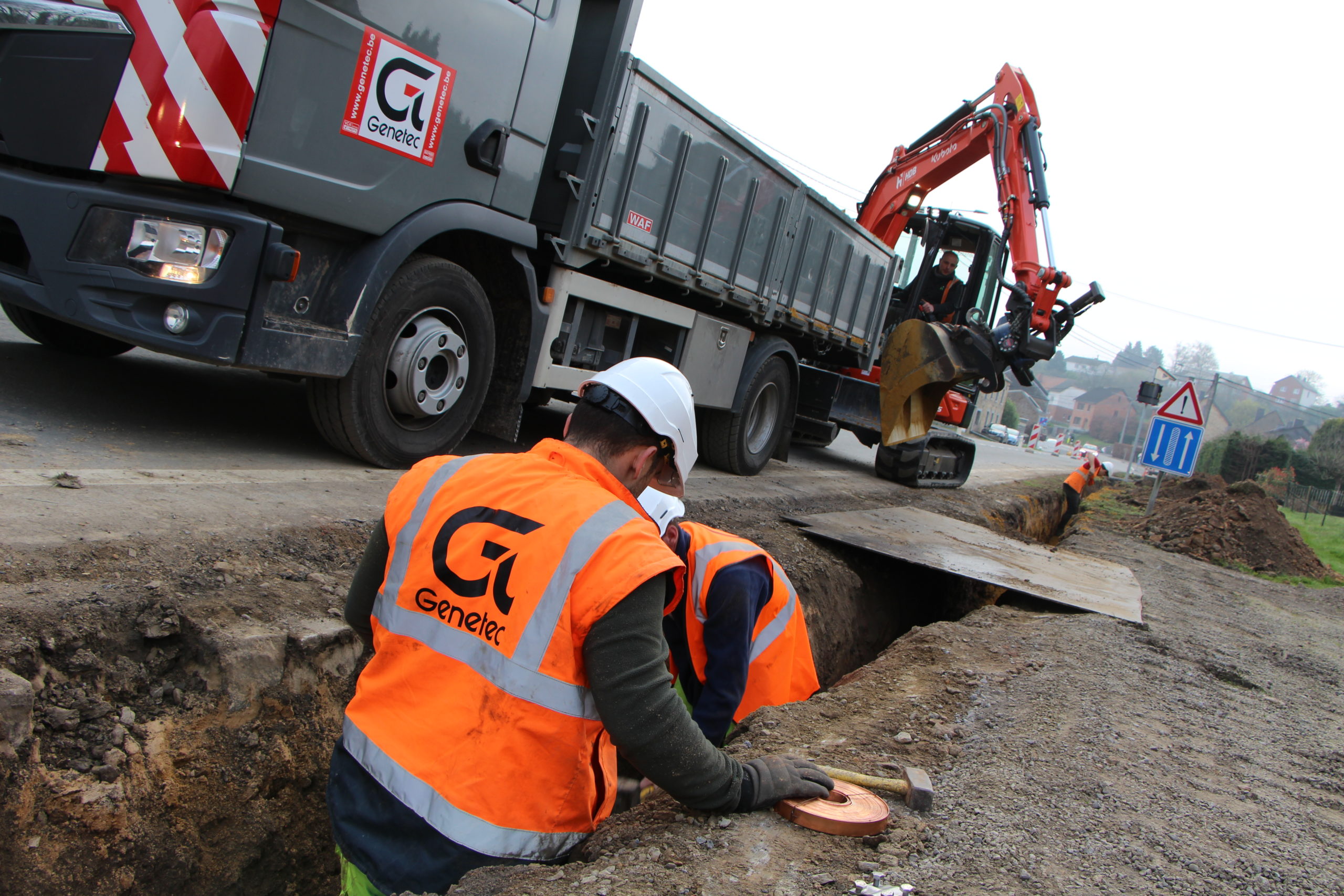 Genetec pose de câbles réseau distribution 1