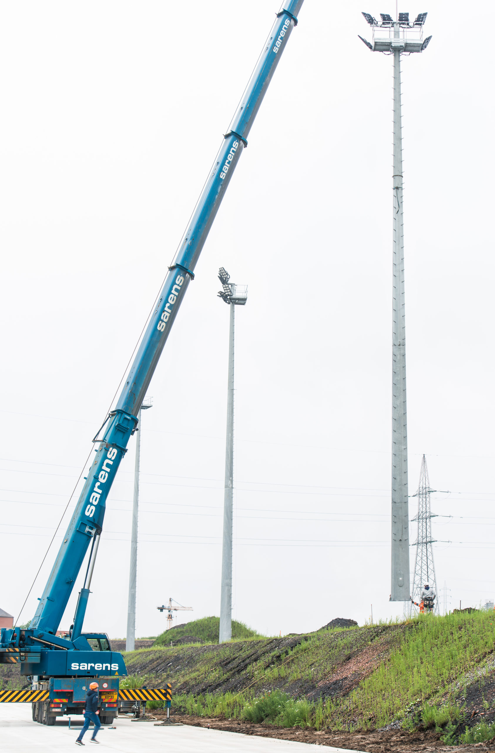 Genetec éclairage quai Port Autonome Charleroi