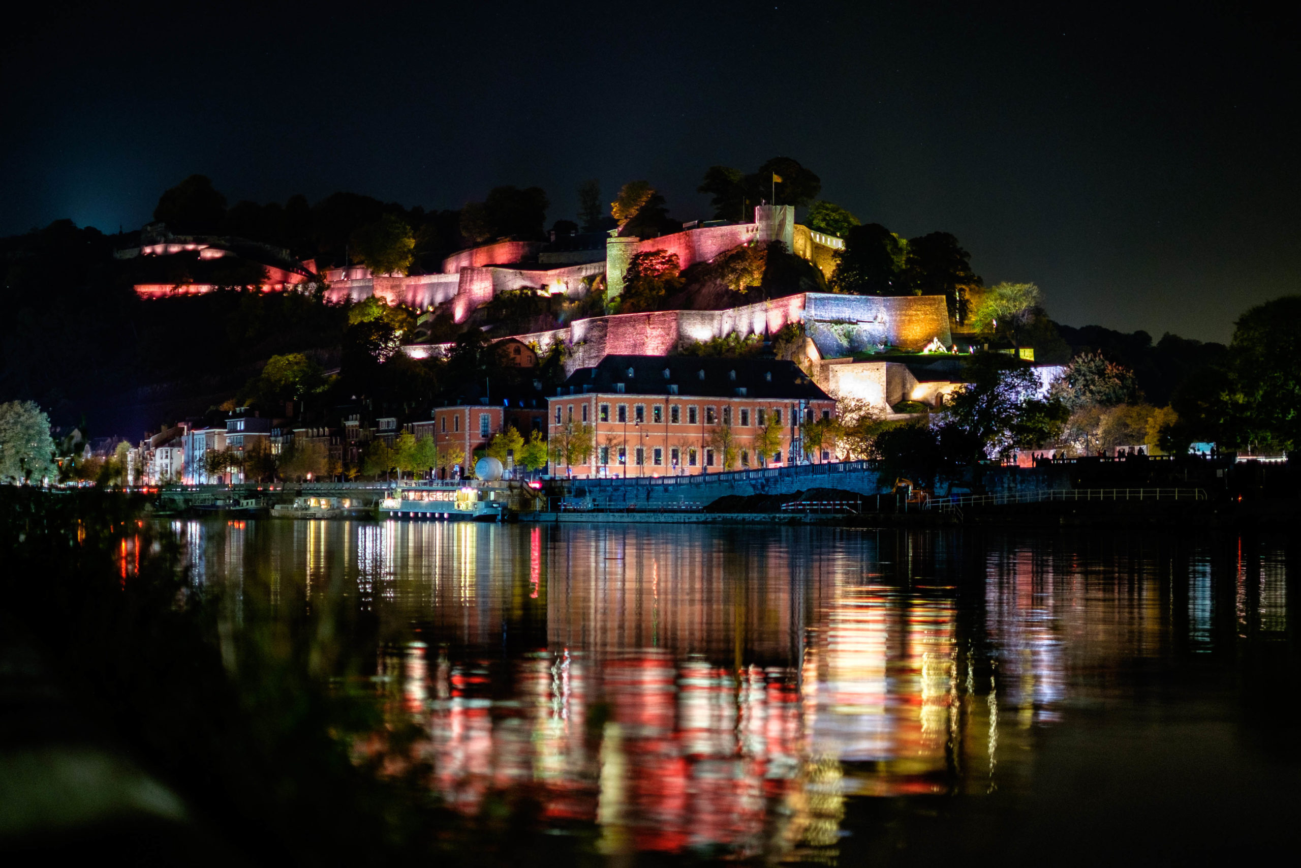 Eclairage citadelle de Namur - Genetec