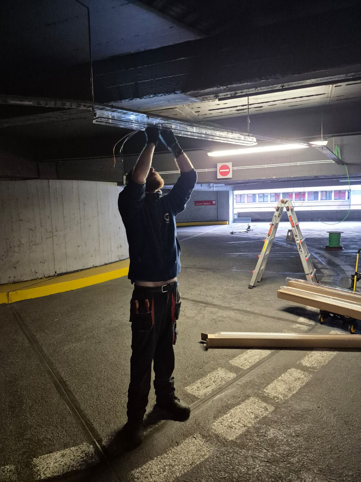 Genetec rénove les éclairages des parkings INNO pour Q Park à Bruxelles