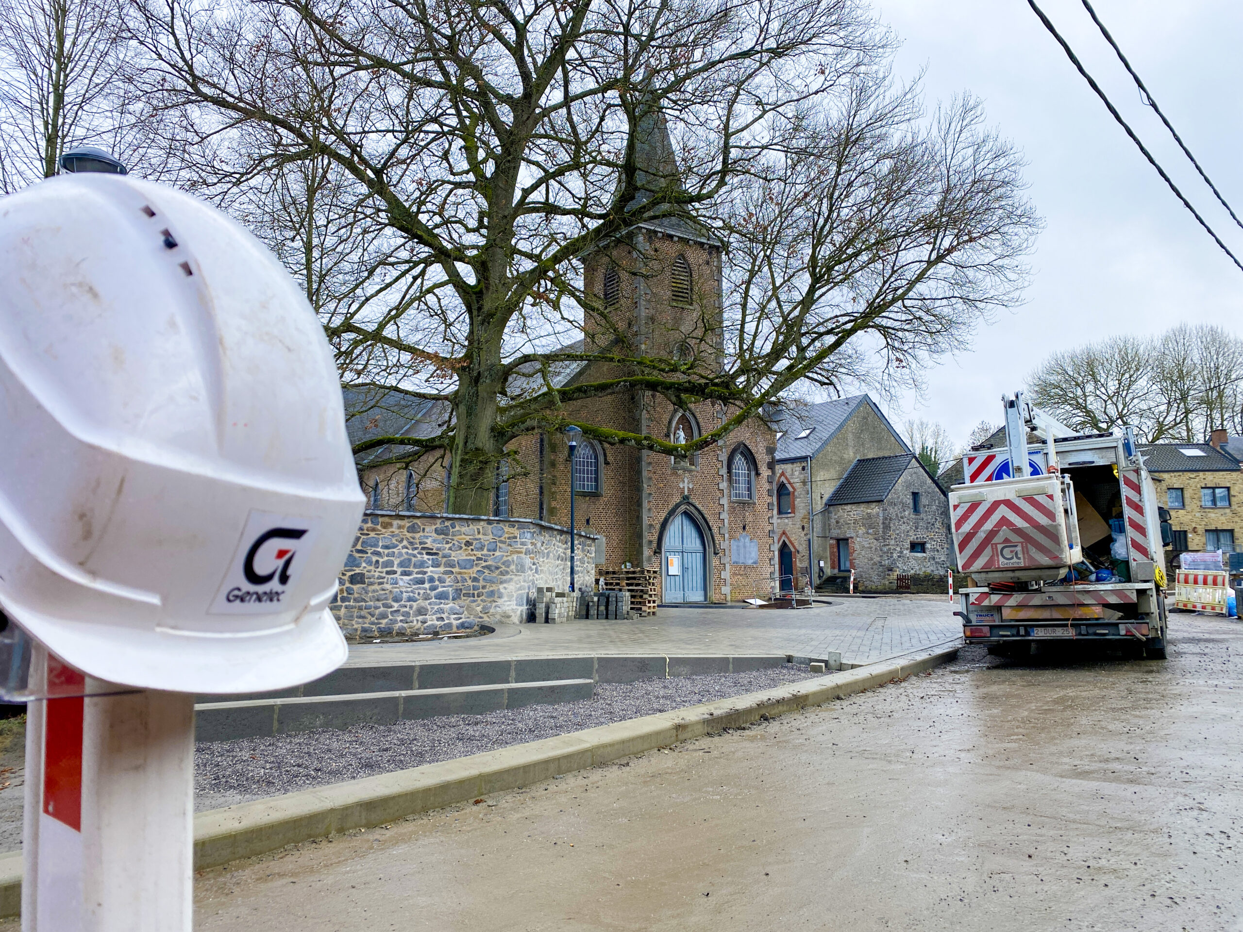 Genetec Annevoie réseau électrique éclairage