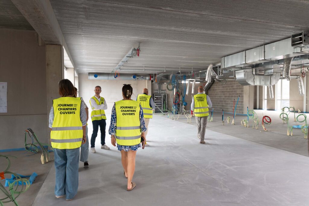Photo de la journée Chantiers ouverts 2026 chez Genetec à Namur