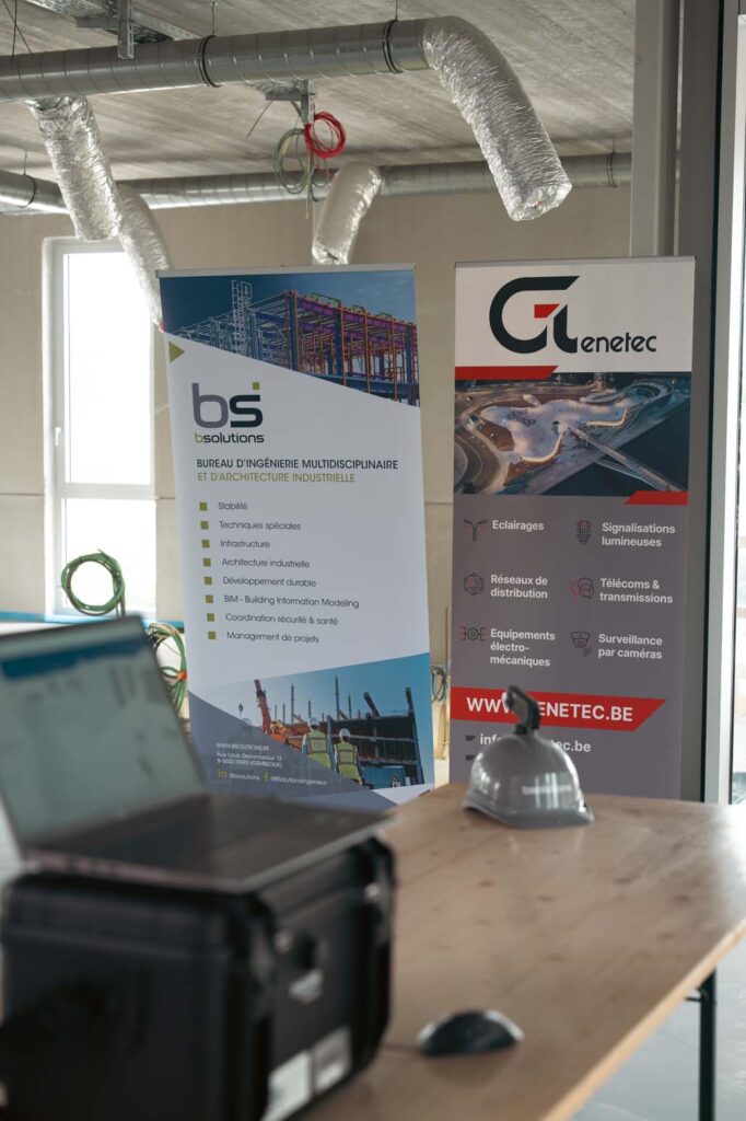 Photo de la journée Chantiers ouverts 2026 chez Genetec à Namur